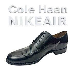 Cole Haan Nike Air CO7224 Men’s Dress Shoes 10.5 Medium Black – Pre-Owned